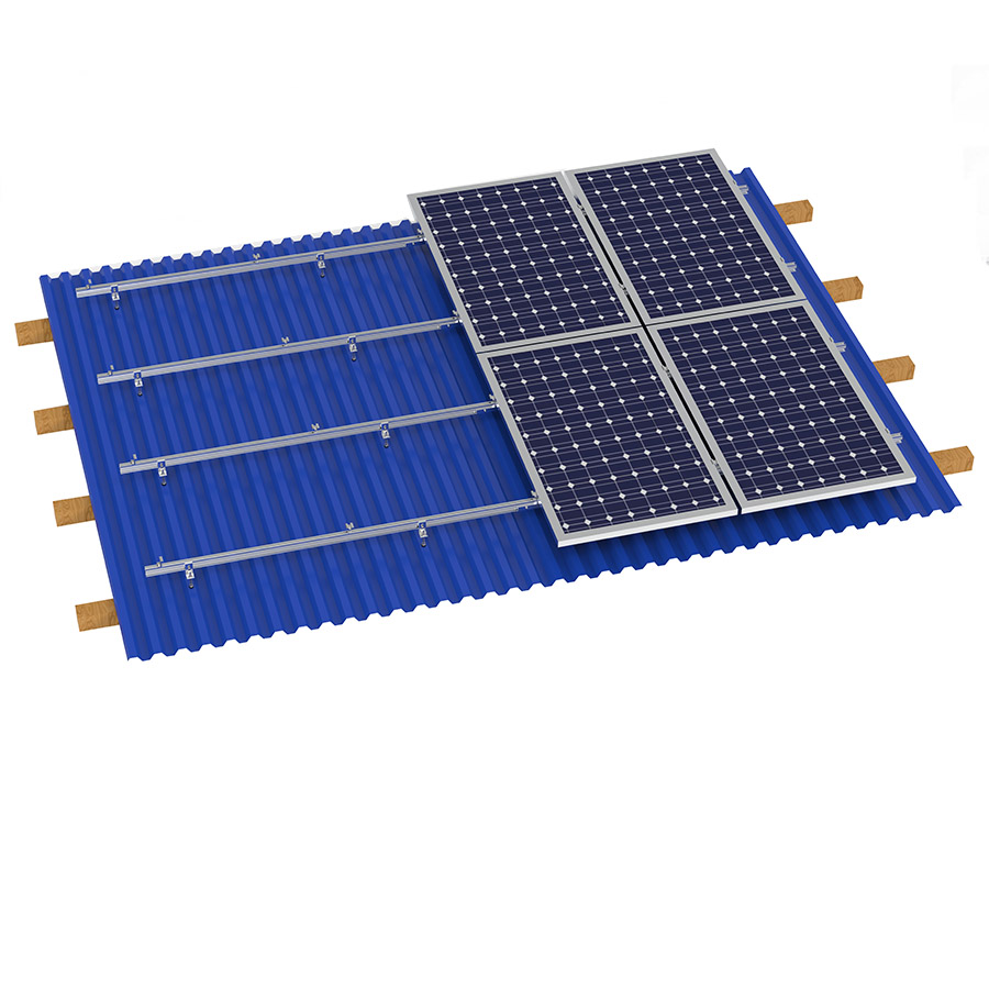 Solor Metel Rooftop Mounting System